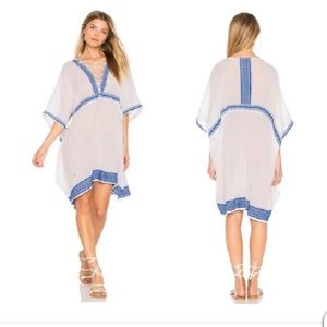 Vitamin A - Caftan -Embroidered Cover Up